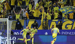 الدوري السعودي.. رونالدو يتألق أمام الهلال ويحسم ديربي الرياض للنصر